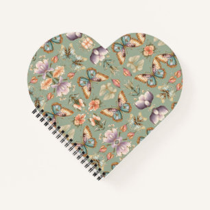 Elegant Butterfly Artisan Notebook