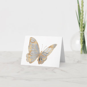 Elegant Butterfly Blank Card –Inspirational Nature
