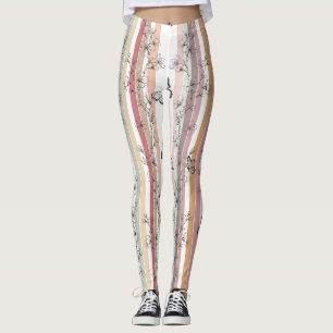 Elegant Butterfly Blossom (10) Leggings