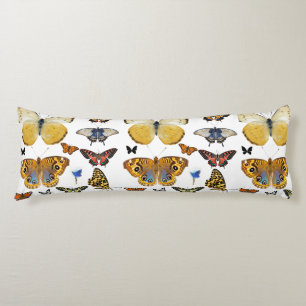Elegant Butterfly Body Pillow – Beautiful Floral B