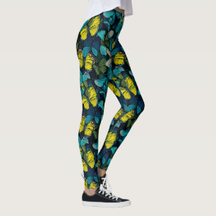 Elegant Butterfly Camo Charm Weightlifting Fashion Leggings