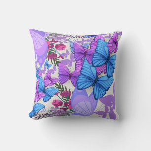 Elegant Butterfly Decorative Pillow-Soft & Stylish Throw Pillow