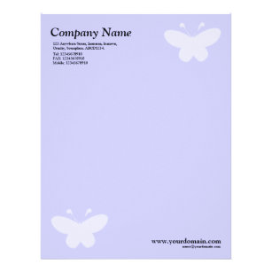 Butterfly Letterhead | Zazzle CA