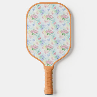 Elegant Butterfly Seamless Print Pickleball Paddle