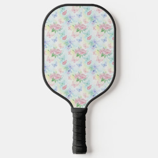 Elegant Butterfly Seamless Print Pickleball Paddle