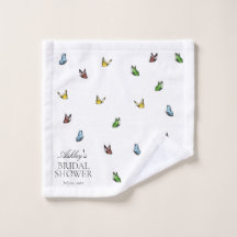 Elegant Butterfly Summer Bridal Shower Gift List 