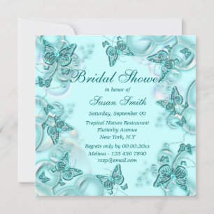 Elegant butterfly whimsical   Personalize Invitation