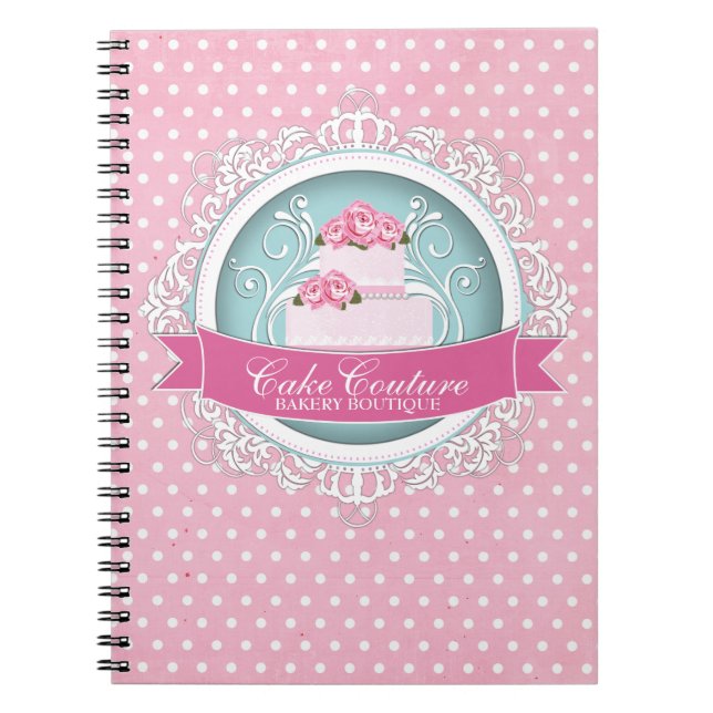 Elegant Cake Artist Note Book (Front)
