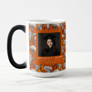 Elegant Calla Lilies Flower Photo Keepsake Magic Mug
