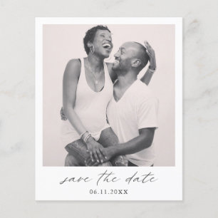 Elegant Calligraphy Budget Wedding Save The Date