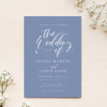 Elegant Calligraphy Classic Wedding Invitation<br><div class="desc">Elegant Calligraphy Classic Wedding Invitation</div>