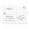 Elegant Calligraphy Faded Floral Song Request RSVP