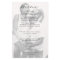 Elegant Calligraphy Photo Modern Wedding Menu