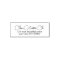 Elegant Calligraphy Stylish Return Address