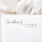Elegant Calligraphy the wedding of Return Address 