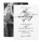 Elegant Calligraphy Wedding Invitation