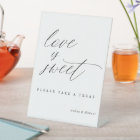 Elegant Calligraphy Wedding Love is Sweet