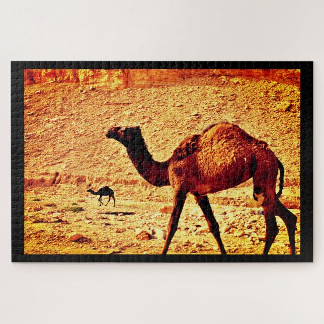 Elegant Camels Jigsaw Puzzle (Horizontal)