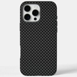 Elegant Carbon Fibre Style Background iPhone 16 Pro Max Case