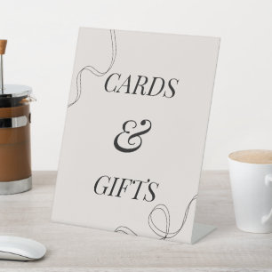 Elegant Cards and Gifts Bridal Shower Party Sign