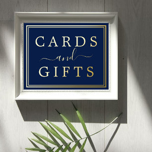 Elegant Cards & Gifts Real Foil Wedding Sign