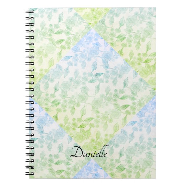 Elégant Carnet de conception de fleurs (Devant)