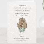 Elegant Catholic Wedding Latin Mass Program<br><div class="desc">By request, I have created custom designed traditional Catholic Latin Mass wedding programs. Our wedding programs are very helpful for your guests to know the order of the High Latin Mass & when to sit, stand, and kneel. If you are having a Low Mass, you will want to change the...</div>