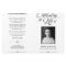 Elegant Celebration of Life Funeral Program