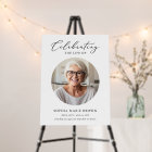 Elegant Celebration Of Life Photo Memorial Funeral