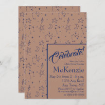 Elegant Celestial Constellations Baby Shower