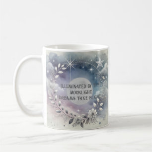 Elegant Celestial Moon Mug
