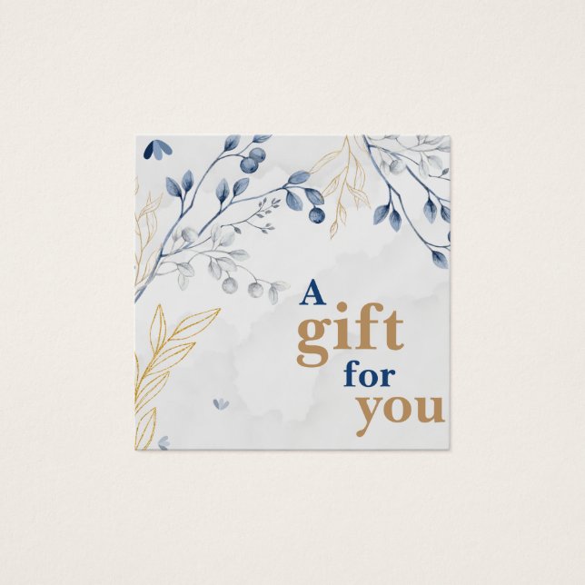 Élégant certificat cadeau Spa de la Botanique (Devant)