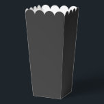 Elegant Chalkboard Black Popcorn Favour Box Design<br><div class="desc">Add vintage charm to your celebration with this elegant chalkboard black popcorn favour box. Featuring a sleek matte finish and classic style,  it’s perfect for rustic weddings,  birthday parties,  or corporate events. Fill with popcorn,  candy,  or small treats for a timeless,  stylish presentation guests will love.</div>