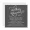Elegant Chalkboard Rehearsal Dinner Invitations