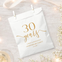 Elegant Champagne 30th Wedding Anniversary