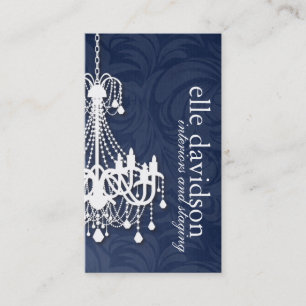 Elegant Chandelier Business Card