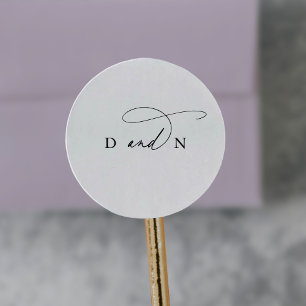 Elegant Charm And Wedding Envelope Seal Stickers