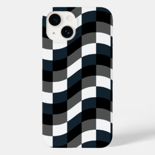 Elegant  Checked Contemporary  Case-Mate iPhone 14 Case