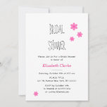 Elegant Cheerful Bridal Shower Invitation<br><div class="desc">This bright,  elegant,  and cheerful invitation card is perfect for a romantic and fun bridal shower. It comes with envelopes. You can customize all text to fit your needs.</div>