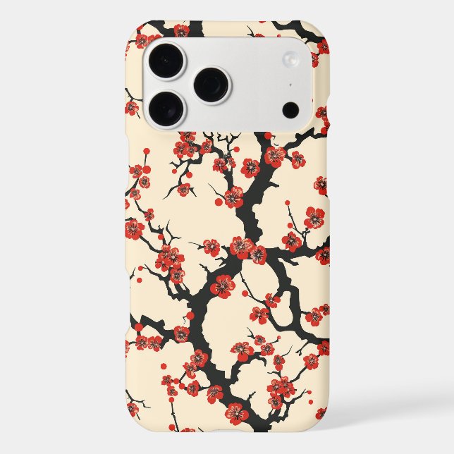 Elegant Cherry Blossom Seamless Pattern (1) (Back)