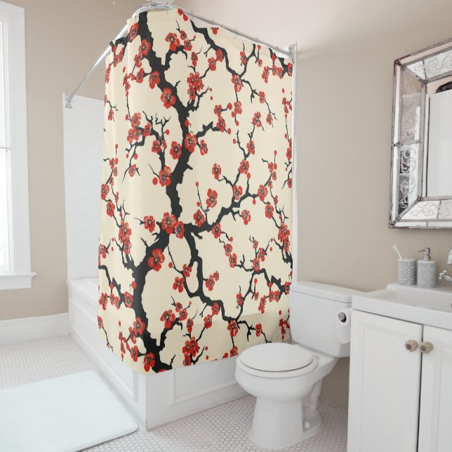 Elegant Cherry Blossom Seamless Pattern (1) (In Situ)