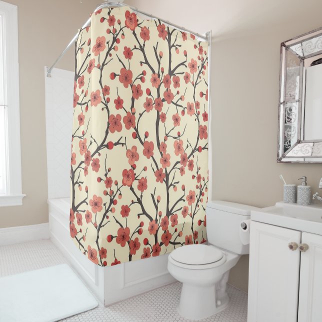 Elegant Cherry Blossom Seamless Pattern (4) (In Situ)