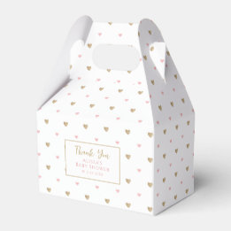 Elegant Chic Baby Shower Favor Box