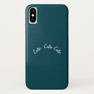   Elegant Chic  Blue Teal Case-Mate iPhone Case