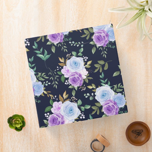 Elegant chic floral binder (In Situ)