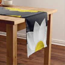 Elegant chic floral Cherry Blossom sunflower