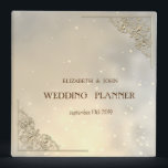Elegant Chic Gold Binder<br><div class="desc">Elegant gold wedding planner.</div>