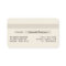 Elegant Chic Ivory Gold Luxury Credit Card Logo