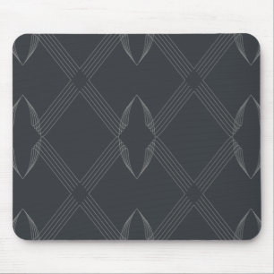 Elegant, chic, luxurious, simple line pattern mouse pad