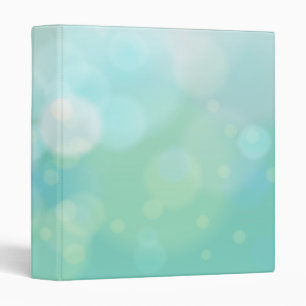 Elegant Chic Luxury Faux White Glitter 3 Ring Bind Binder
